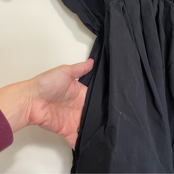 Banana Republic Black Dress Lightweight Spring ShortSleeved Size Small - Picture 4 of 8